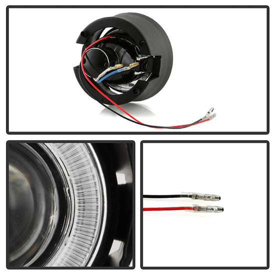 Spyder Halo Projector Fog Lights (Clear): Jeep Grand Cherokee 2005 - 2009