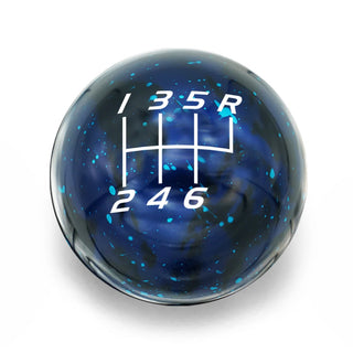 Billetworkz Cosmic Space Shift Knob - 6 Speed Velocity Engraving for Dodge Challenger (2015-2023)