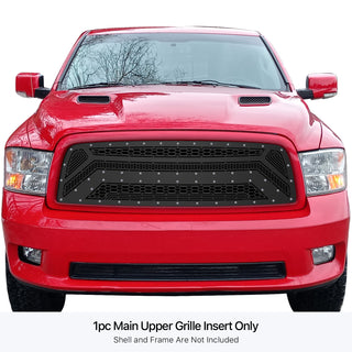 APS Stainless Upper Sheet Grille (Version 3): Dodge Ram 1500 2009 - 2012