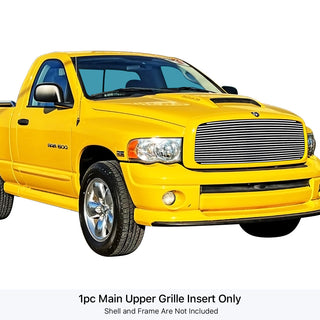 APS Polished Stainless Upper Billet Grille (Version 3): Dodge Ram 2002 - 2005