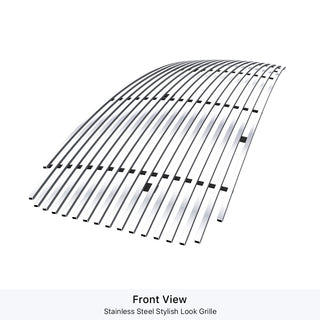 APS Polished Stainless Upper Billet Grille (Version 3): Dodge Ram 2002 - 2005