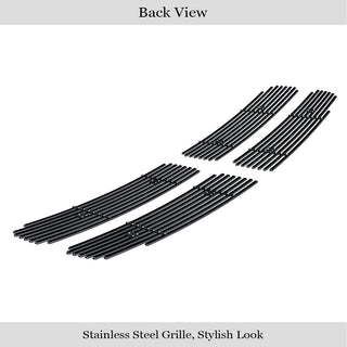 APS Black Stainless Upper Billet Grille (Version 2): Dodge Ram 2002 - 2005