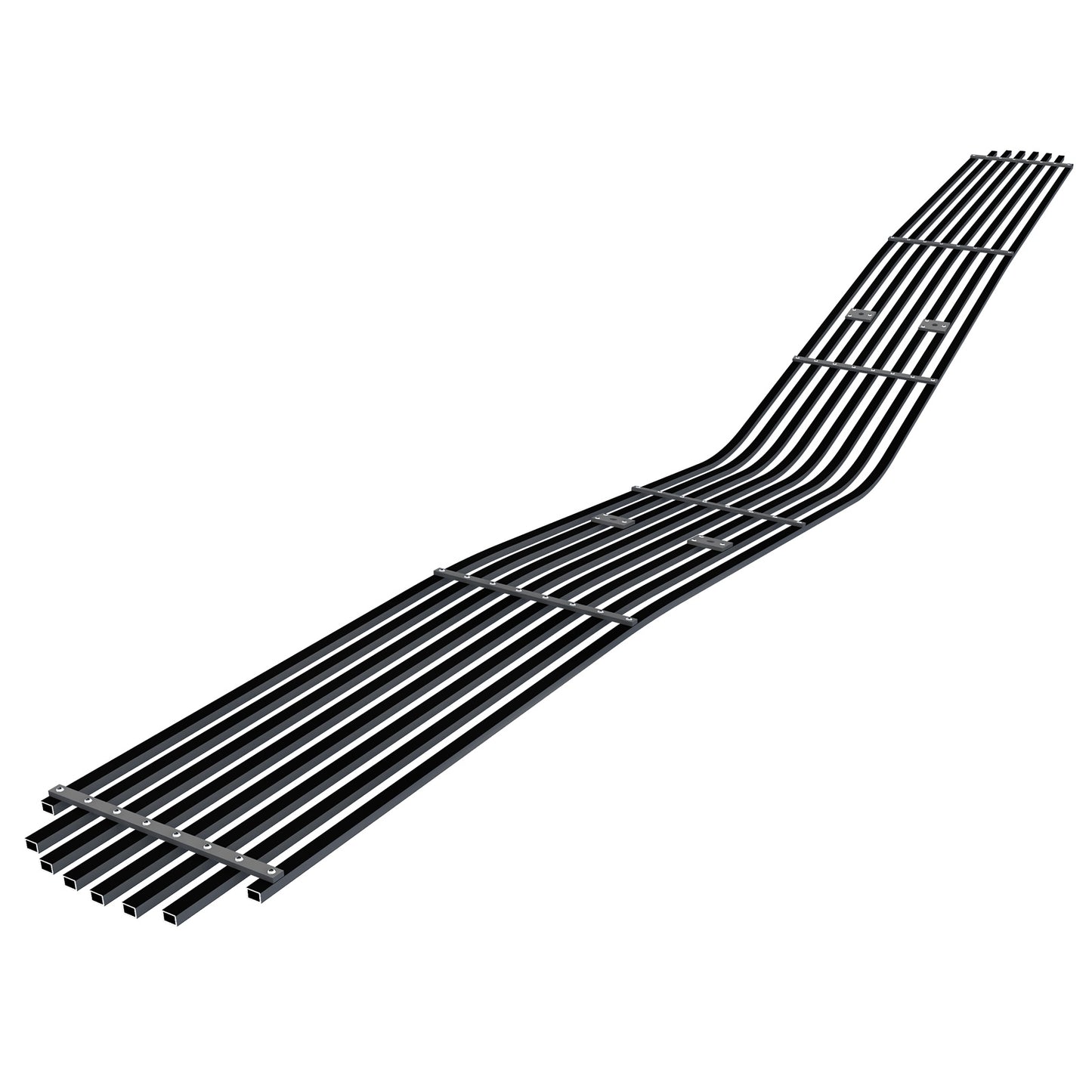 APS Phantom Black Stainless Upper Billet Grille: Dodge Challenger 2009 - 2014