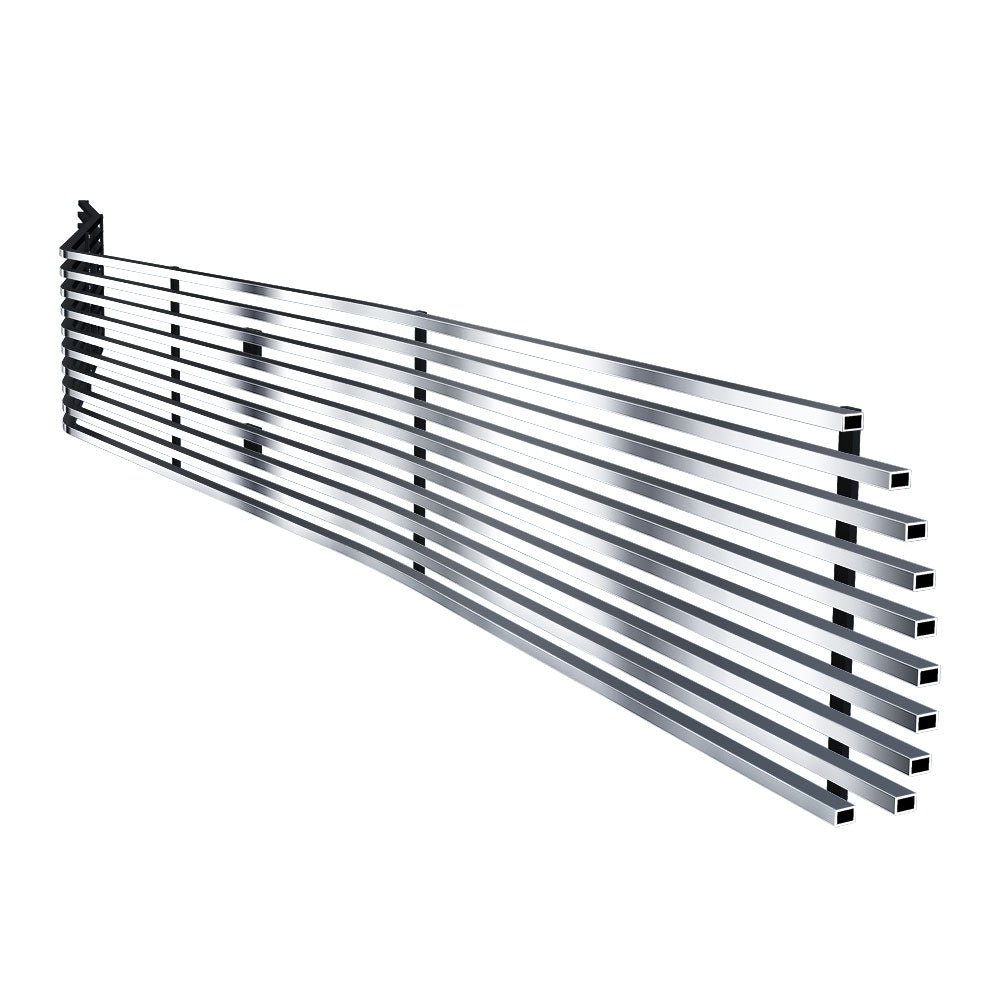 APS Polished Stainless Upper Phantom Billet Grille: Dodge Challenger 2009 - 2014