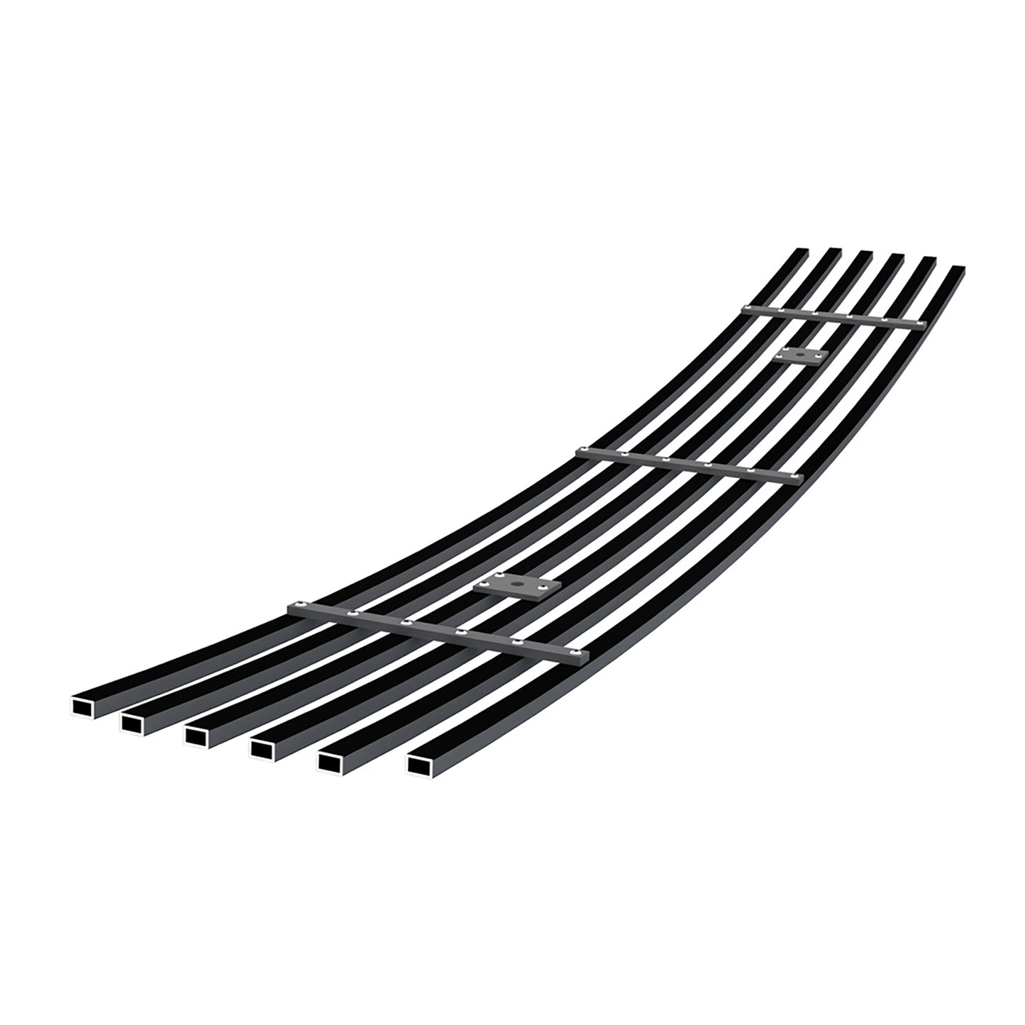 APS Black Stainless Lower Billet Grille: Ram 2500 & 3500 2019 - 2024