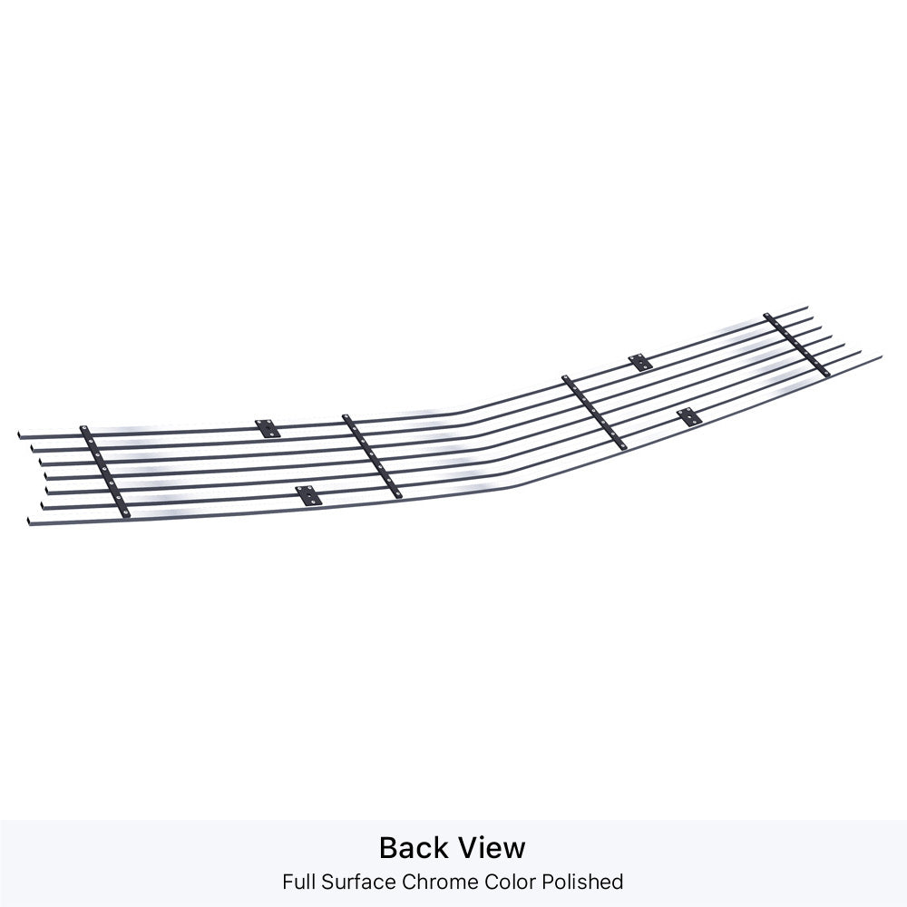 APS Polished Stainless Upper Billet Grille: Dodge Challenger 2015 - 2023