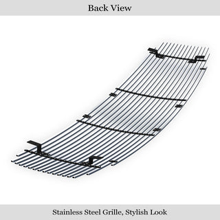 APS Polished Stainless Upper Billet Grille (Version 2): Dodge Durango 2004 - 2006