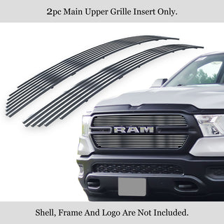 APS Polished Stainless Upper Billet Grille Tradesman: Ram 1500 2019 - 2024