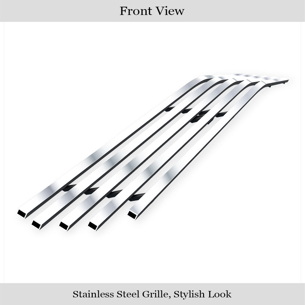 APS Polished Stainless Lower Billet Grille: Dodge Challenger 2011 - 2014