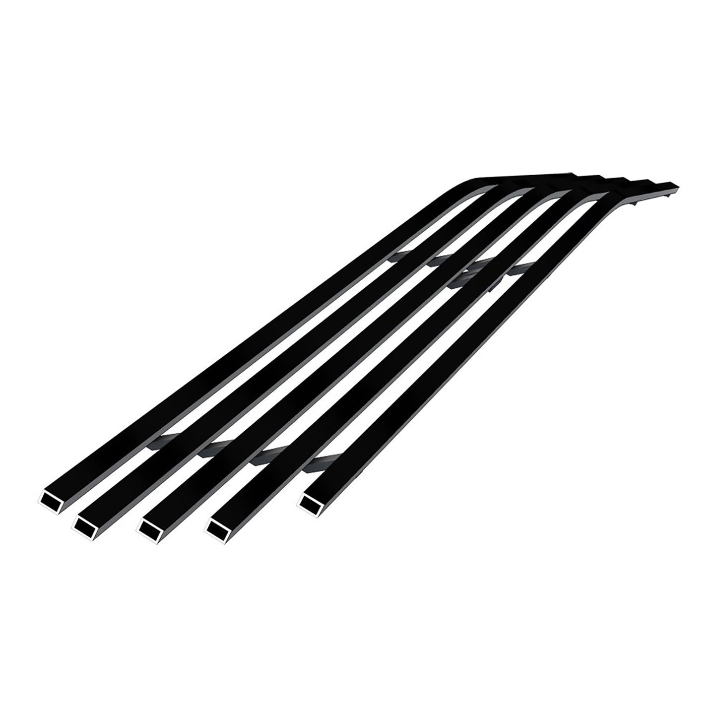 APS Black Stainless Lower Billet Grille: Dodge Challenger 2011 - 2014