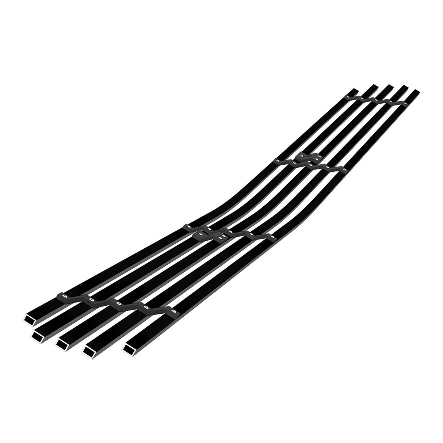 APS Black Stainless Lower Billet Grille: Dodge Challenger 2011 - 2014