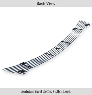 APS Polished Stainless Upper Billet Grille: Dodge Charger 2015 - 2018