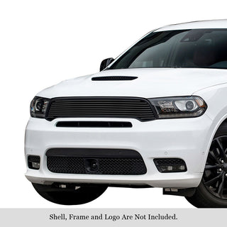 APS Black Stainless Upper Billet Grille: Dodge Durango 2018 - 2020