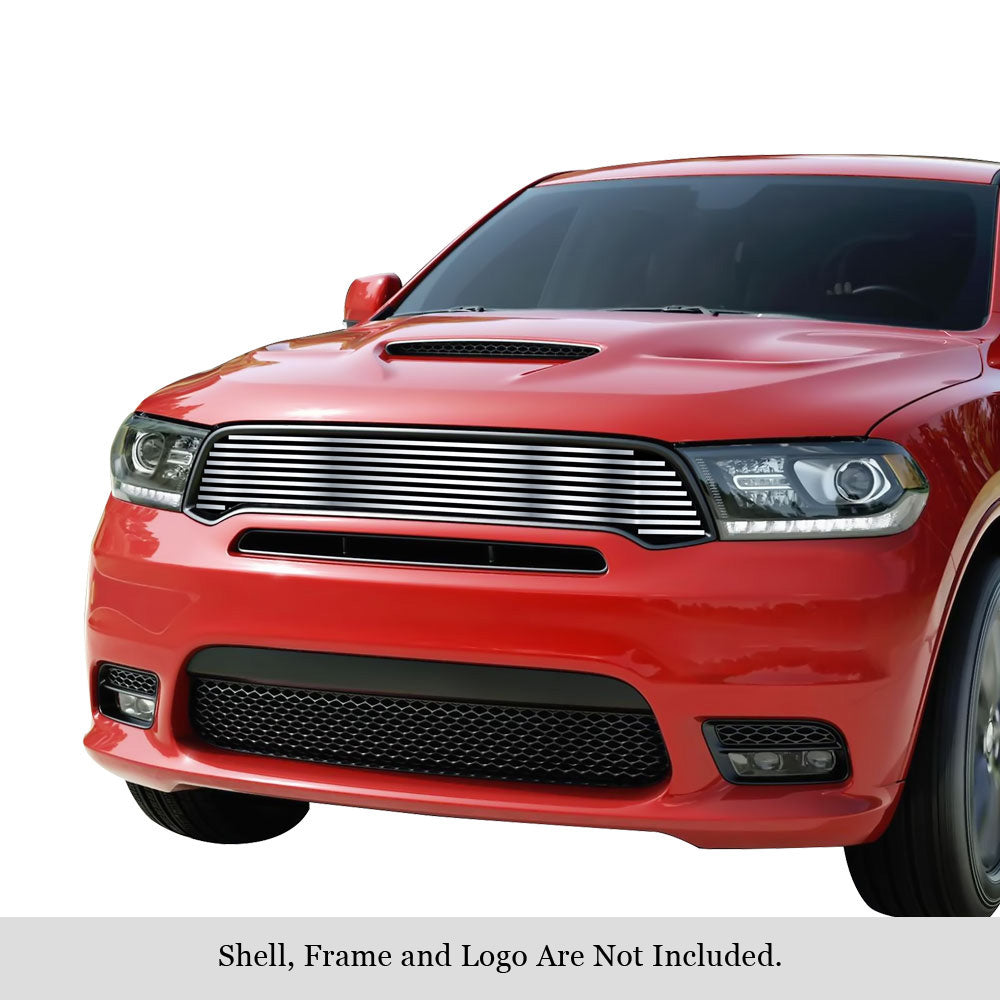 APS Polished Stainless Upper Billet Grille: Dodge Durango 2018 - 2020