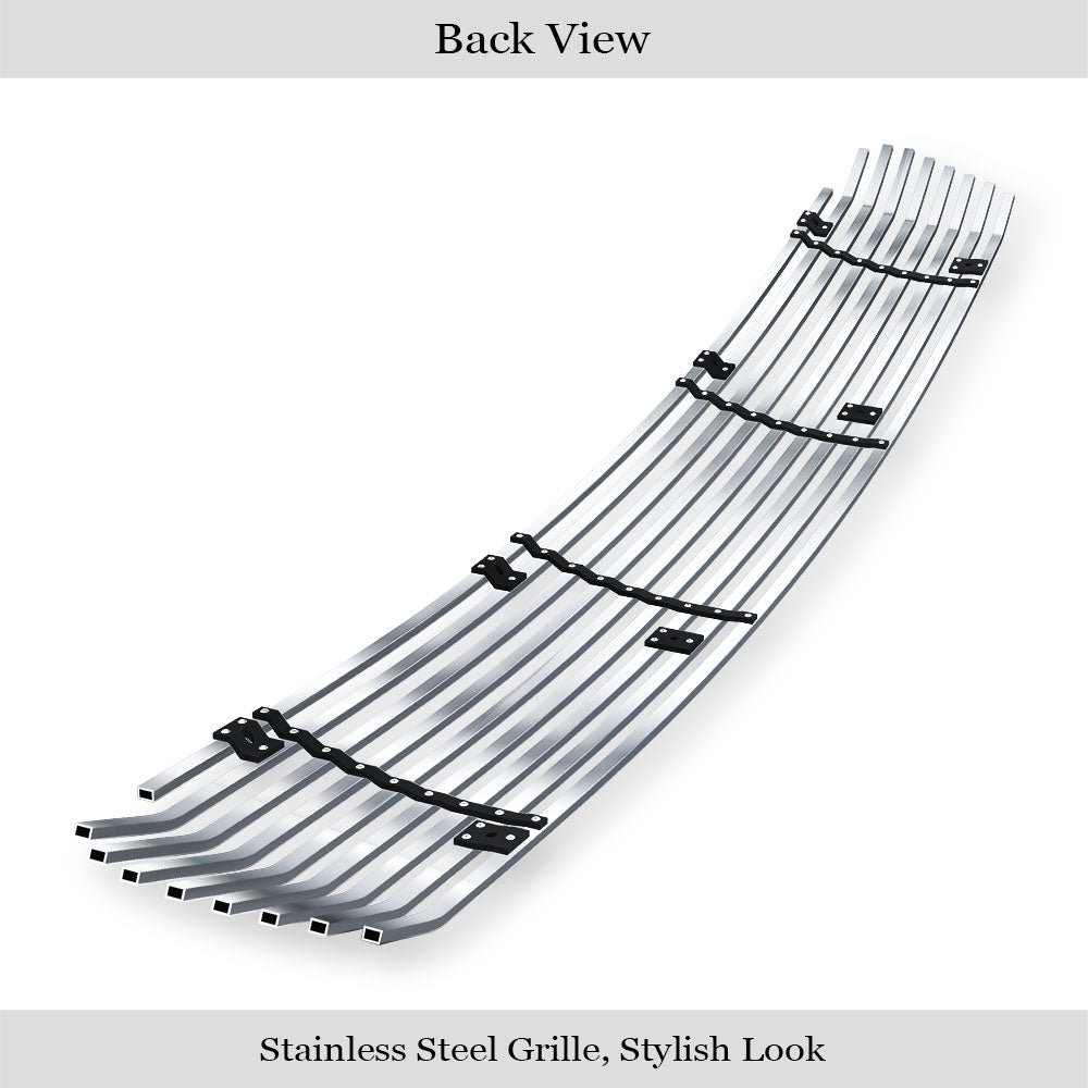 APS Polished Stainless Lower Billet Grille (w/OUT Adaptive Cruise Control): Dodge Durango 2018 - 2020