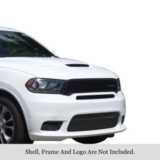 APS Black Stainless Lower Billet Grille: Dodge	Durango	2018 - 2020