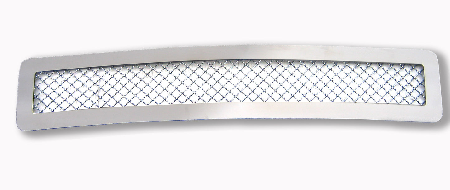 APS Polished Stainless Lower Mesh Grille (2.5mm Wire): Dodge Magnum 2005 - 2007
