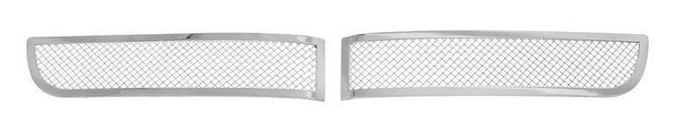 APS Polished Stainless Lower Mesh Grille (WITH Adaptive Cruise Control): Dodge Challenger 2015 - 2023