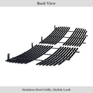 APS Black Stainless Upper Billet Grille (Version 1): Dodge Ram 2002 - 2005