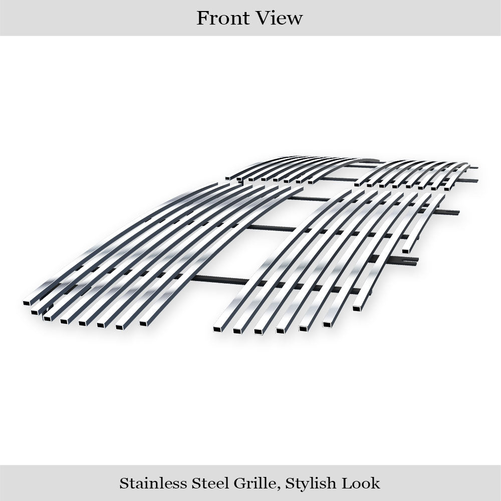 APS Polished Stainless Upper Billet Grille: Dodge Ram 2002 - 2005
