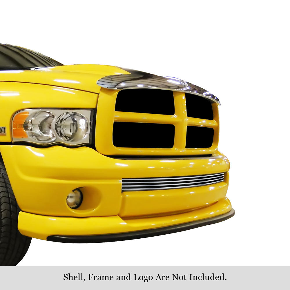 APS Polished Stainless Lower Billet Grille: Dodge Ram Sport ONLY 2002 - 2005