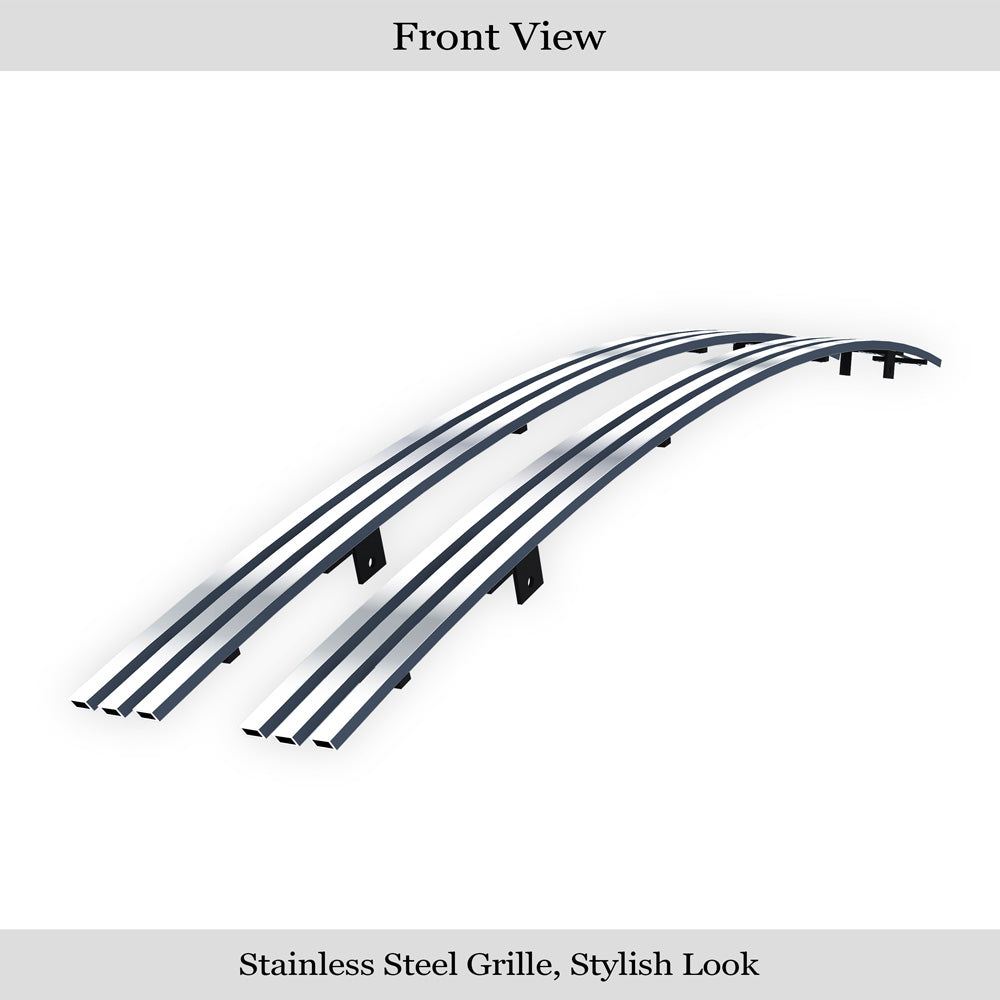 APS Polished Stainless Lower Billet Grille: Dodge Magnum 2005 - 2007