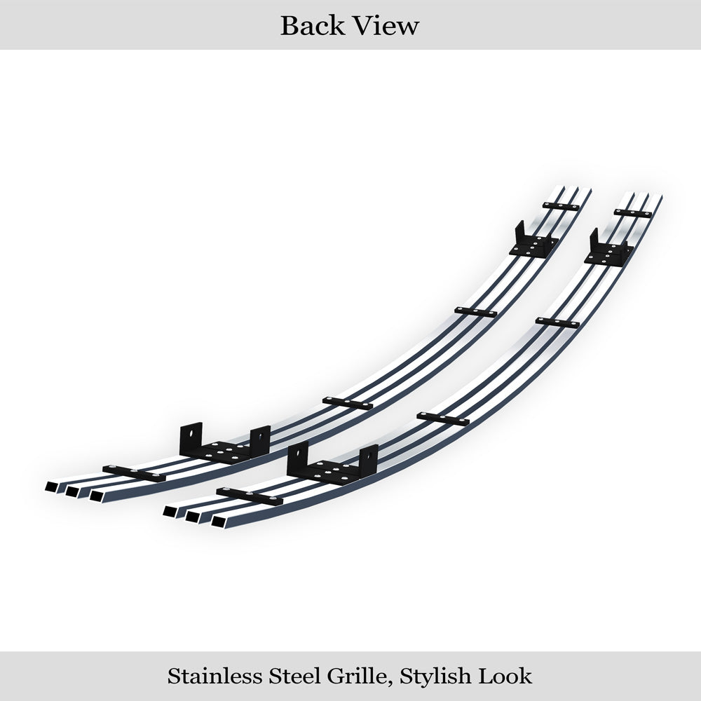 APS Polished Stainless Lower Billet Grille: Dodge Magnum 2005 - 2007
