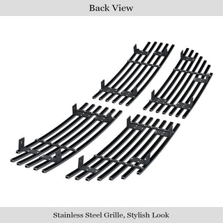 APS Black Stainless Upper Billet Grille: Dodge Magnum 2005 - 2007