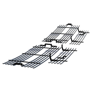 APS Polished Stainless Billet Grilles (Upper & Lower): Dodge Ram 1994 - 2001