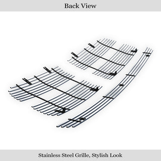 APS Polished Stainless Billet Grilles (Upper & Lower): Dodge Ram 2002 - 2005