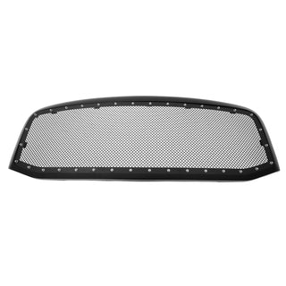 APS Black Stainless Upper Package Grille (Version 1): Dodge Ram 2006 - 2009