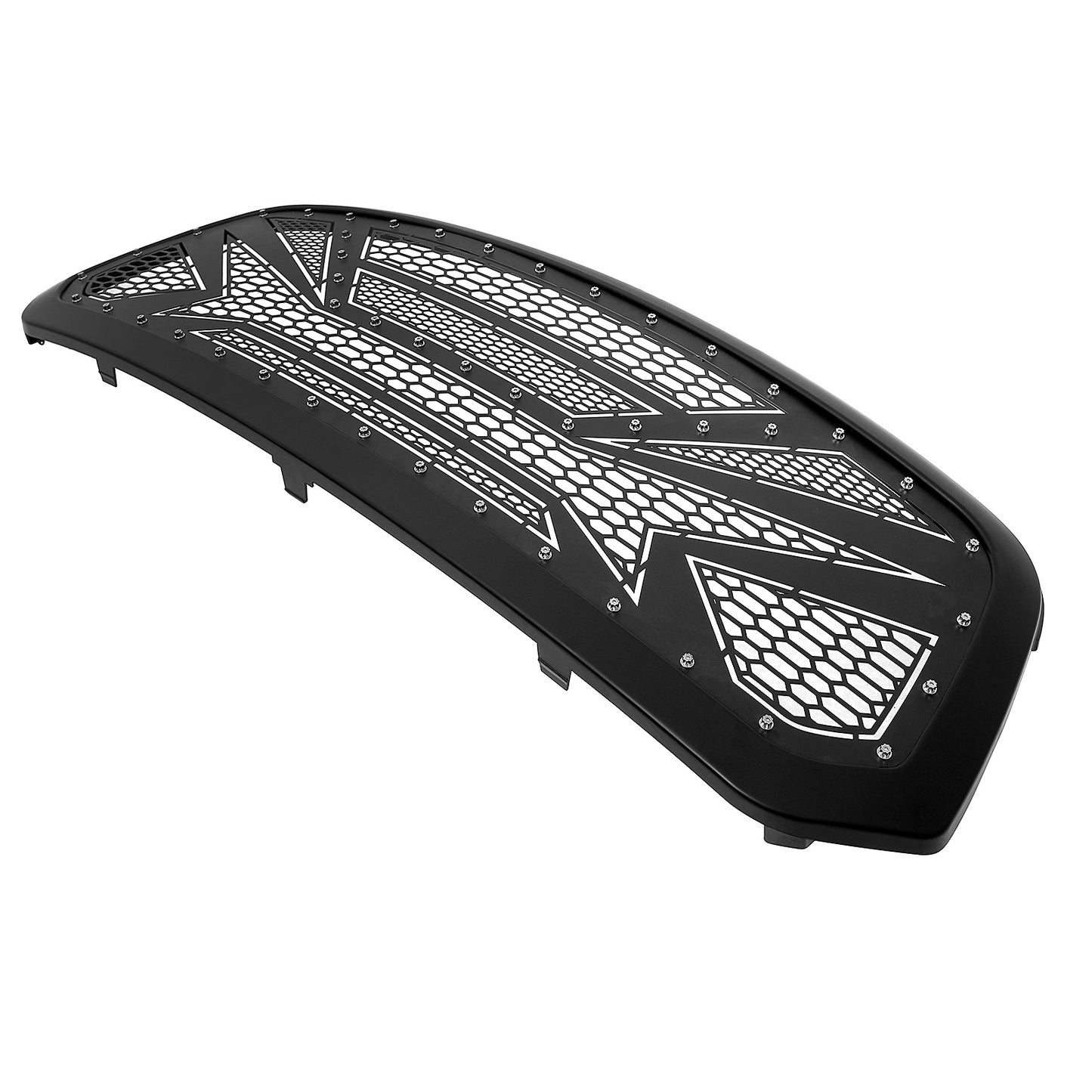 APS Black Stainless Upper Package Grille (Version 1): Ram 1500 2013 - 2018