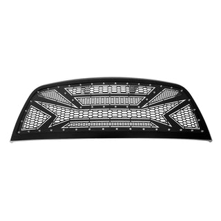 APS Black Stainless Upper Package Grille (Version 1): Dodge Ram 2500 & 3500 2010 - 2013