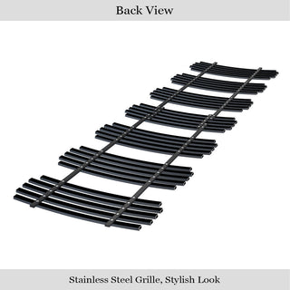 APS Black Stainless Steel Upper Billet Grille: Jeep Commander 2005-2010