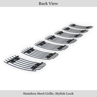 APS Polished Stainless Upper Billet Grille: Jeep Grand Cherokee 2006 - 2008