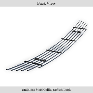 APS Polished Stainless Lower Billet Grille: Jeep Grand Cherokee 6.1L SRT8 2009 - 2010