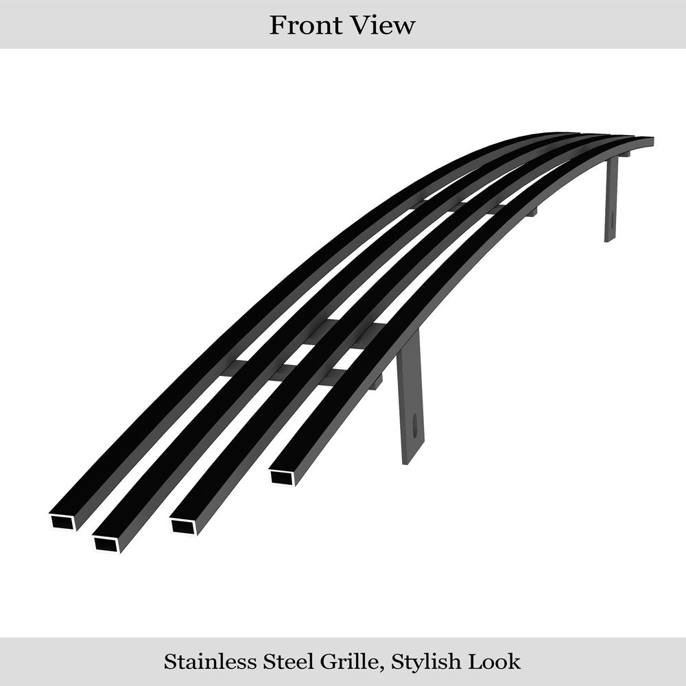 APS Black Stainless Lower Billet Grille: Chrysler 300 2011 - 2014