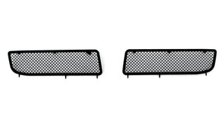 APS Black Stainless Lower Mesh Grille (w/ Fog Lights Covered): Chrysler 300C 2005 - 2010