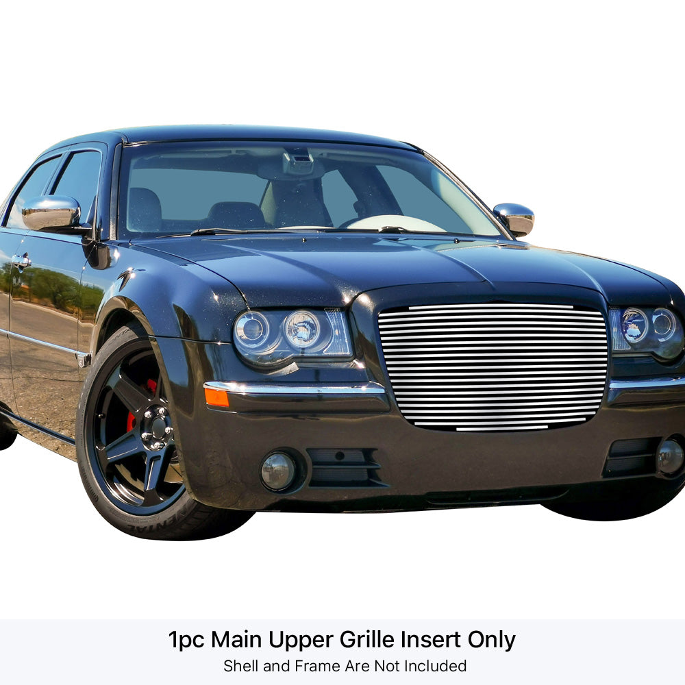 APS Polished Stainless Upper Billet Grille: Chrysler 300 & 300C 2005 - 2010
