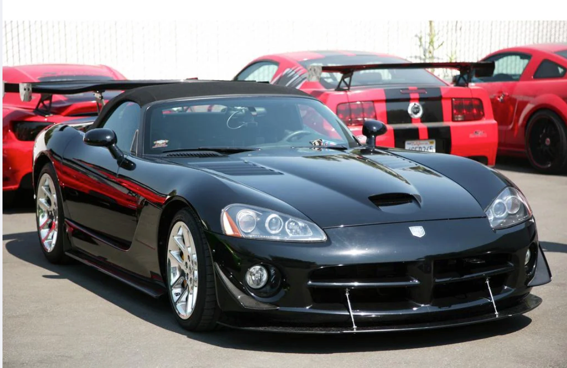 APR Carbon Fiber Front Wind Splitter: Dodge Viper SRT-10 2003 - 2010