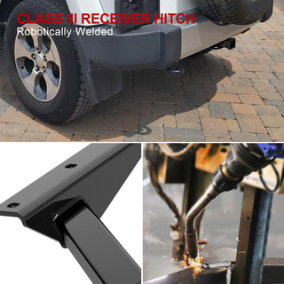 APS Carbon Rear Hitch (Class 3): Jeep Wrangler 2007 - 2025