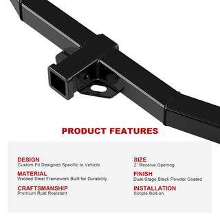APS Carbon Rear Hitch (Class 3, Assembly Style): Jeep Grand Cherokee 1999 - 2004