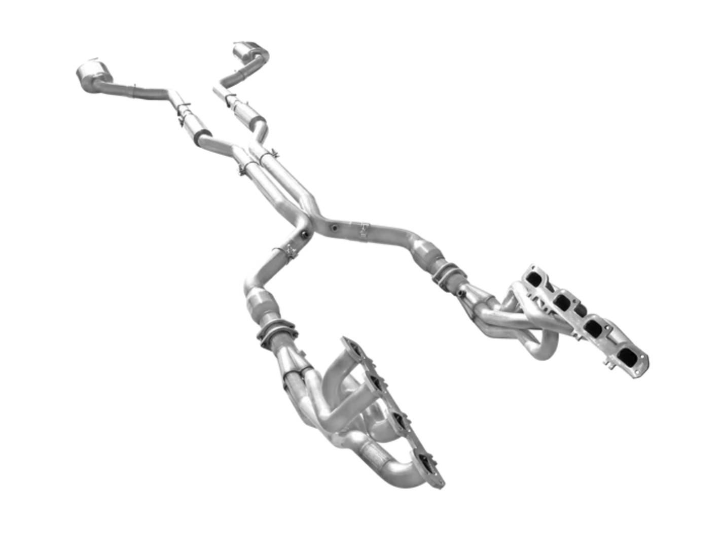 American Racing Headers Full Exhaust System (Headers, Mid Pipes & Cat-Back): Dodge Challenger 6.1L SRT8 & 6.4L 392 2008 - 2014