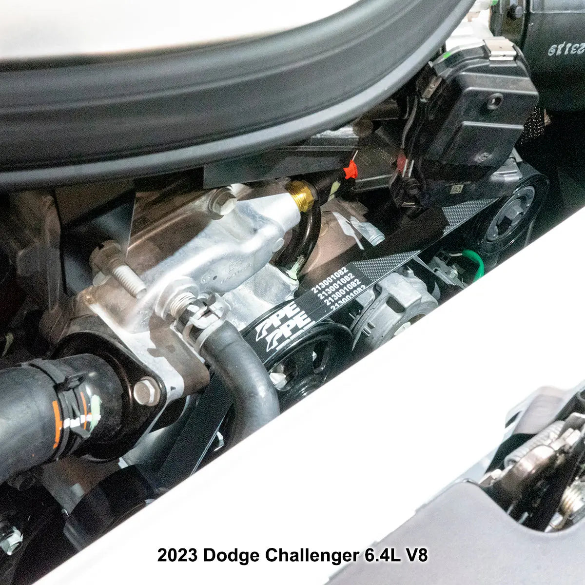 PPE High-Performance Heavy-Duty Serpentine Belt: Dodge Durango (16-25) / Charger (11-23) / Challenger (11-23) / Chrysler 300 (12-23) / Jeep Grand Cherokee (16-21)