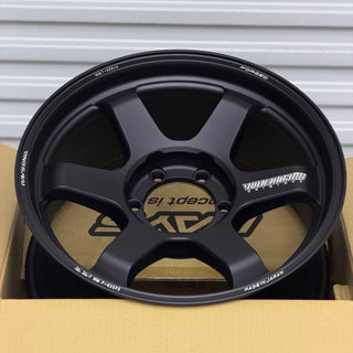 Volk Racing TE37 ULTRA LARGE / Matte Black | 18x8 | 6x139.7 | +20mm Offset (Set of 4)