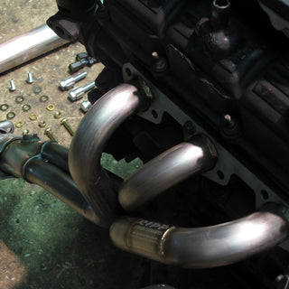 Ripp Stainless Steel Long-Tube Header with Cats: Fits Most Jeep Wrangler Models (2007-2018)