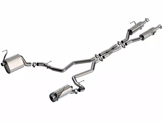 Borla S-Type True Dual Cat-Back Exhaust System: Jeep Grand Cherokee (11-26) w/ Factory Valance Tips