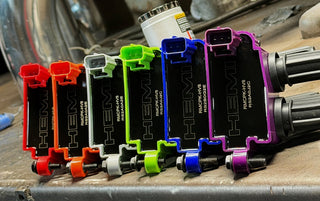 Ripp High Performance Coil Packs: Fits Most Dodge / Chrysler / Jeep V8 Models (2002-2026) - Plum Crazy / Sublime Green / HEMI Orange / Steel Gray / Mopar Blue / Red