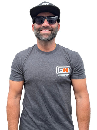 FastHemis T-SHIRT (Charcoal - Short Sleeve) M - 4XL