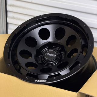 Rays Offroad D9 / Matte Black | 18x9 | 6x139.7 | +15mm Offset (Set of 4)
